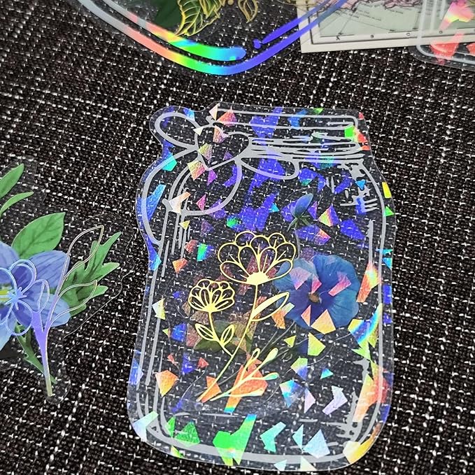 62 Pcs DIY Bookmark Kit, Sprout Book Mark Making Kit, Include Clear Bookmarks by Unknown