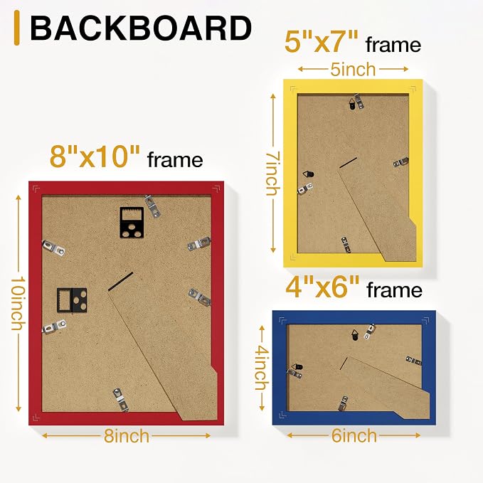 Vittanly 15 Pack Picture Frames Collage Wall Decor, Gallery Frame Set - Image 8