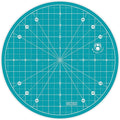 Headley Tools 10"x10" Round Rotating Cutting Mat, Self Healing Mat by HeadleyTools