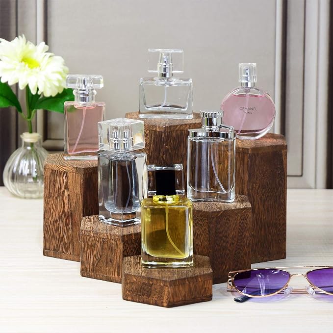 MOOCA Wooden 6 Pcs Hexagon Risers - Image 6