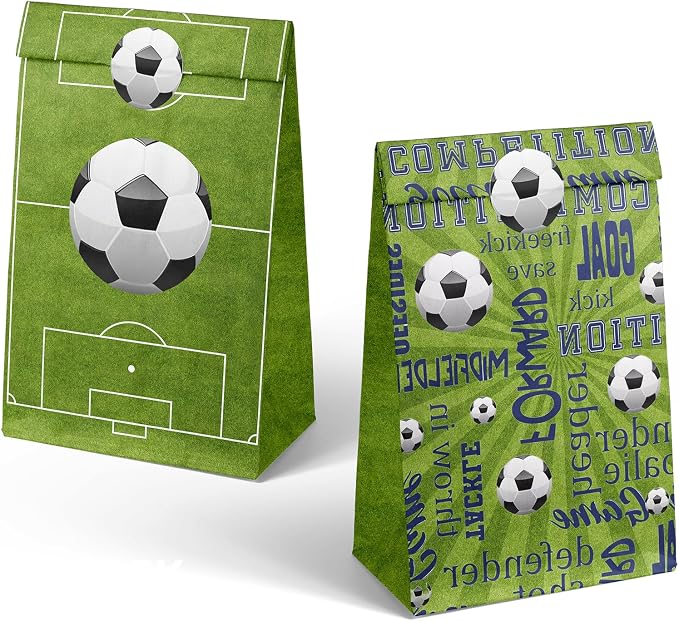 24 Soccer Party Favor Bags - Image 2