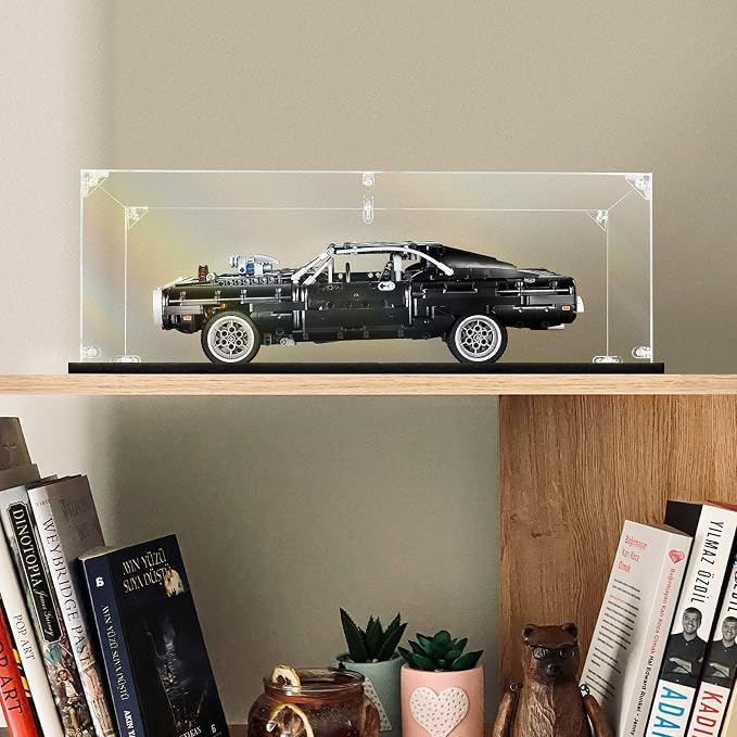 Clear Acrylic Display Case, Self-Assemble Showcase - Image 3