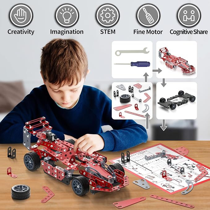 Lucky Doug Building Kit Model Car Set - Image 2