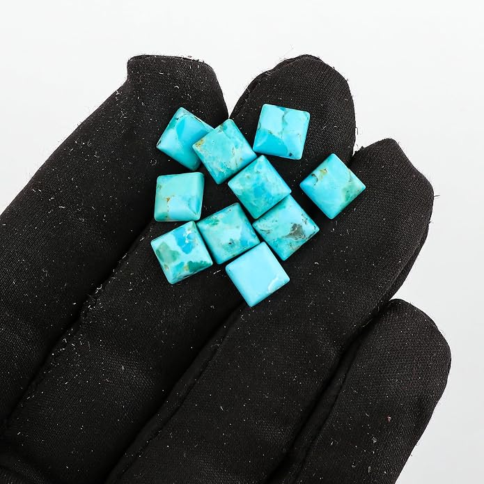 10pcs, Natural Gemstone Cabochon, Wholesale Assorted Flatback Crystals - Image 5