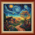 Foxhool Stamped Cross Stitch Kits, 11CT Printed Cross Stitch Pattern Full by FoxhoolBeginnersCrossStitchKits