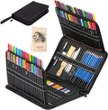 KALOUR Premium 144 Drawing Pencil Set, including 120 Colored Pencils and 24 by KALOUR