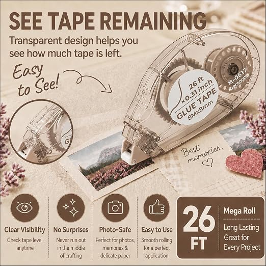 MARCADORUS Double Sided Tape Roller - Image 3