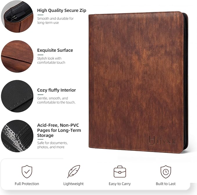 Card Binder 16 Pocket, Premium 1024 Double Sided Pocket Collection Binder - Image 5
