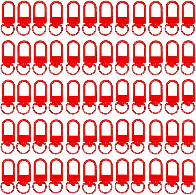 Keychain Clasp Keychain Clip Accessories Bulk 60pcs Colorful Lobster Claw Clasps by Cmidy