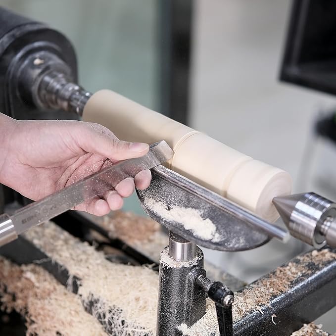 Cryo M2 HSS 25mm Skew Chisel with Handle Length 15",Woodlathe Chisels, Woodlathe Tools.