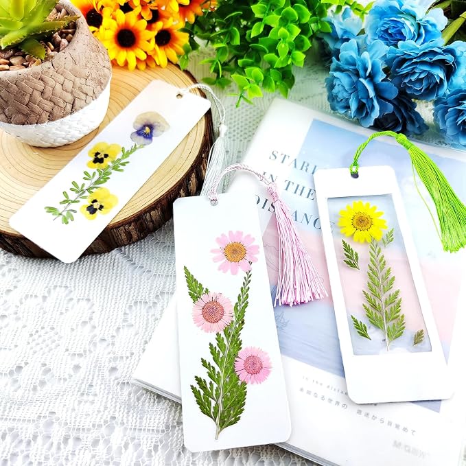 Bookmark Making Kit for Dried Flowers - Image 6