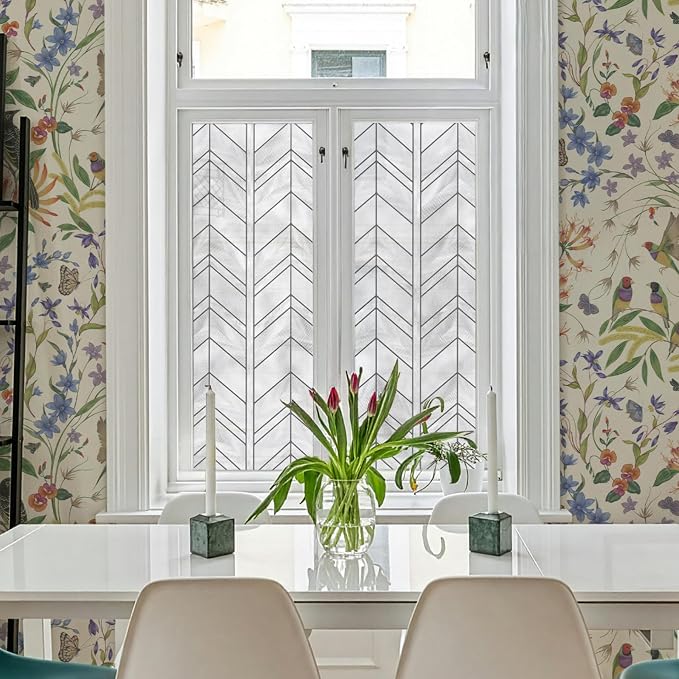 Chevron Window Privacy Film by Artscape by Unknown