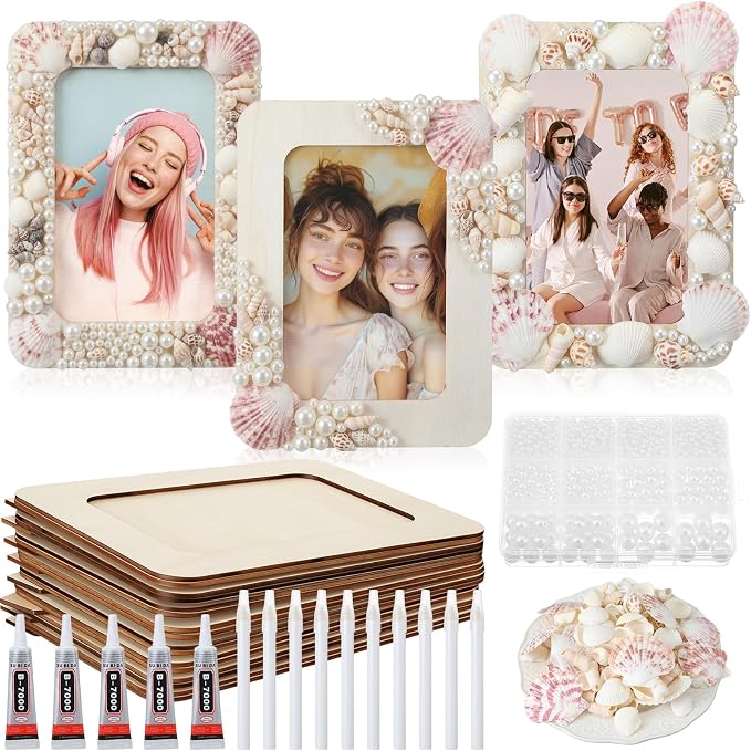 Yousoontic 10 Sets DIY Picture Frame Craft Kit by Yousoontic