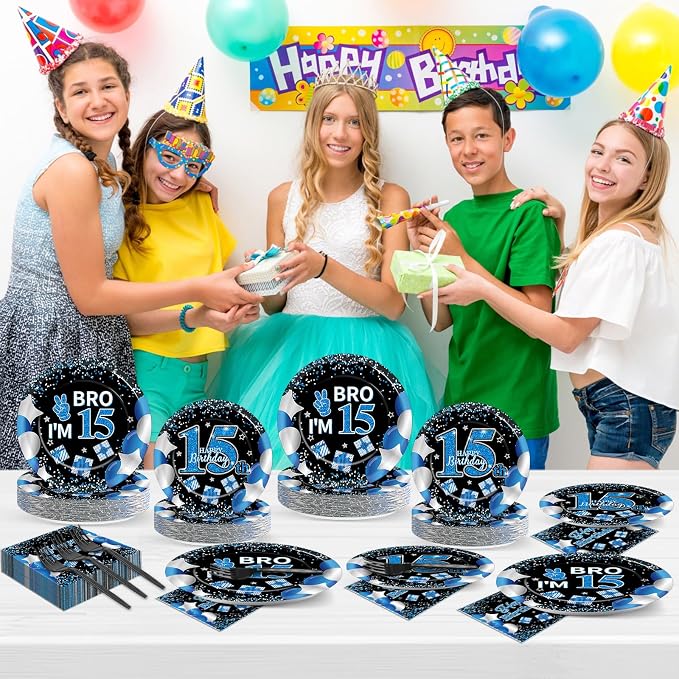 100 Pcs 15th Birthday Decorations - Image 6
