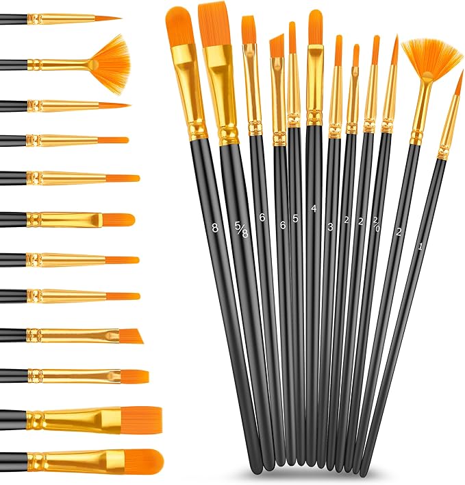 Caliart 24 Colors Acrylic Paint Set - Image 9