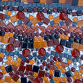 LITMIND 1.1LB Coffee Blend Irregular Crystal Glass Mosaic Tiles by LITMIND