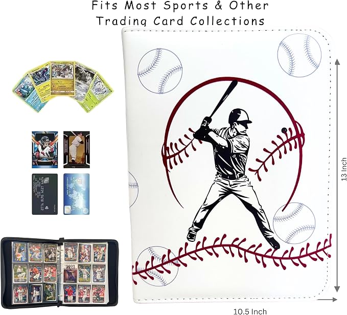 Baseball Card Binder, Trading Card Album - Image 2