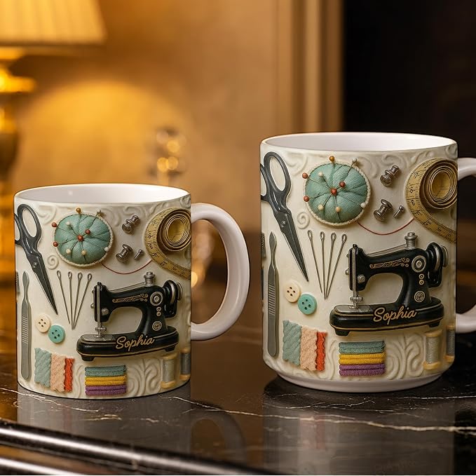 Personalized Coffee Mug with Custom Name, Ceramic Coffee Mug - Image 3