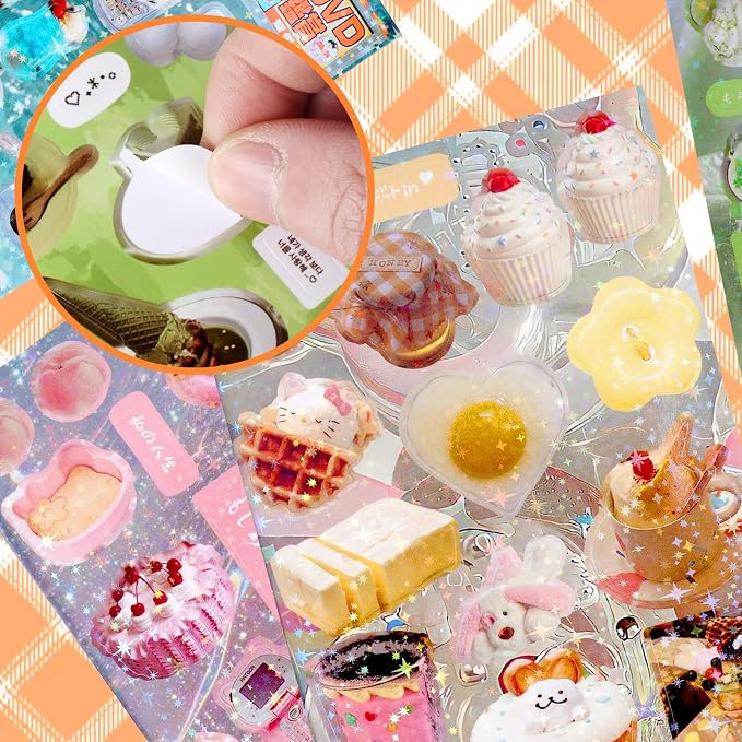 Tmtains 45 Sheets Japanese Sticker Book - Image 5