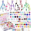 TOHONGADON 1227 PCS Beaded Keychain Making Kit by TOHONGADON