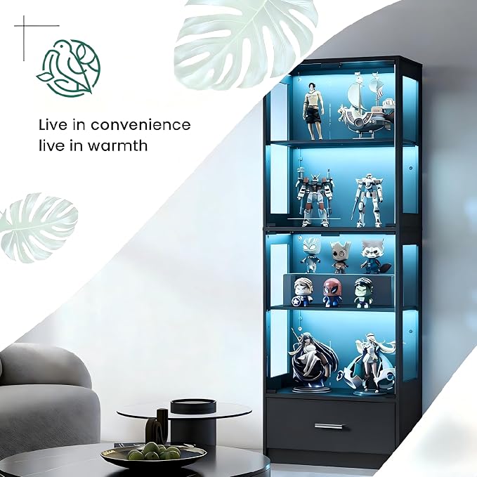 Lamtor 67" Display Cabinet - Image 8