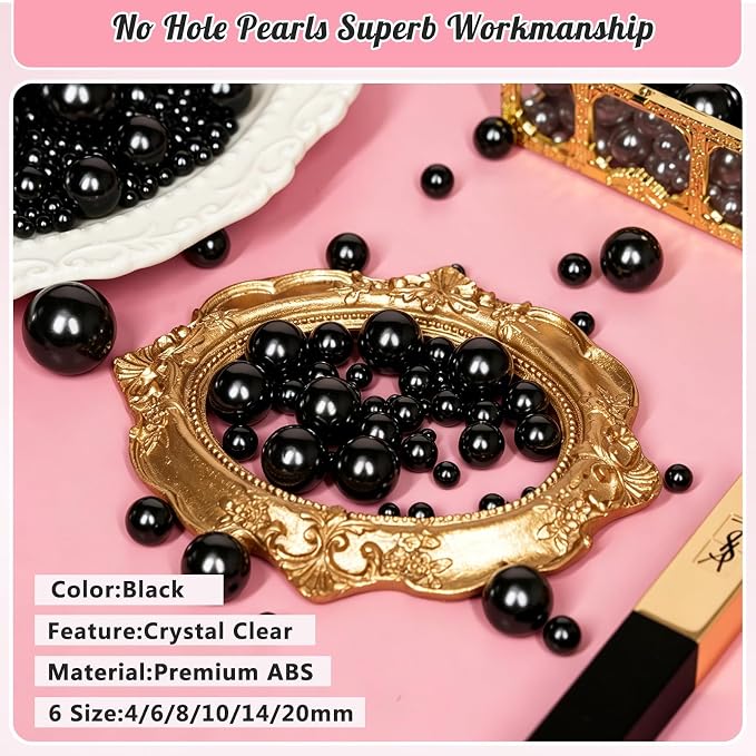 2000PCS Pearls for Crafting, Candles Centerpiece, DIY Crafts, Jewelry Making - Image 3