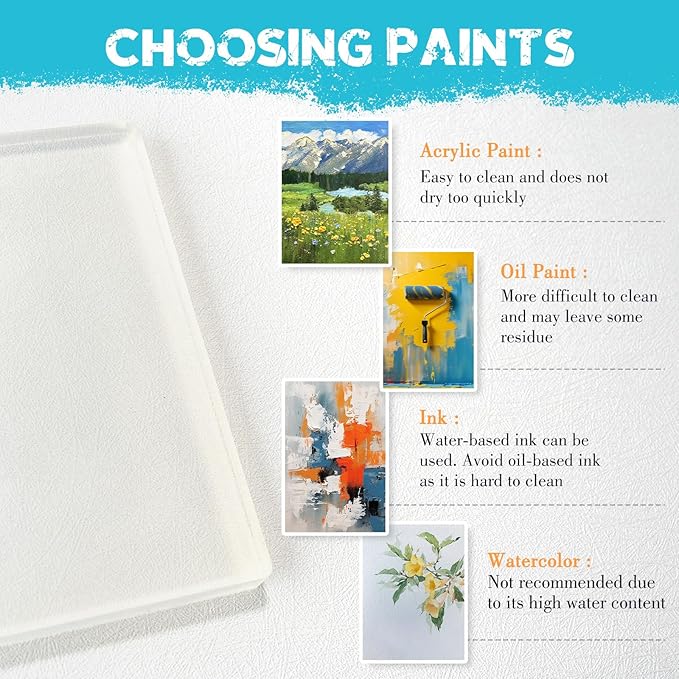 Vollence 8” X 10” Gel Printing Plate - Image 4
