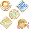 UXORSN 4 Sets DIY Mosaic Tiles for Crafts Mixed Color Mosaic Pieces by UXORSN