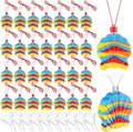 Yinkin 30 Pcs Sand Art Bottle Shell Necklaces Art Craft Bulk by Yinkin