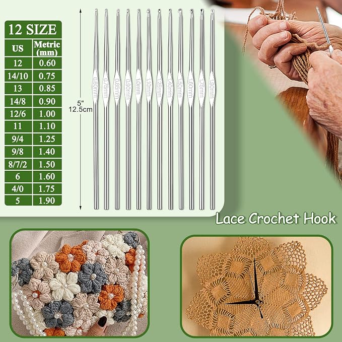 Coopay Upgraded Crochet Kit for Beginners, Crochet Set - Image 5