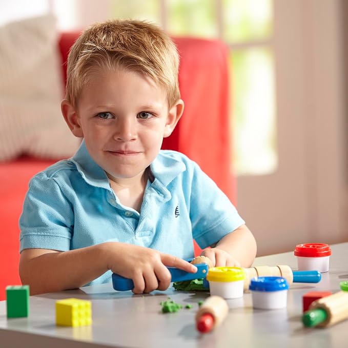 Melissa & Doug Shape, and Mold Clay Activity Set - Image 8