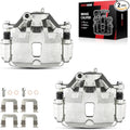 Torchbeam Front Brake Calipers Set for Kia 2010-2013 Soul, Hyundai 2006-2010 Sonata 2.4L, Hyundai 2009-2010 Elantra 2.0L, Front Left and Front Right Calipers Replace # 19B2998+19B2999