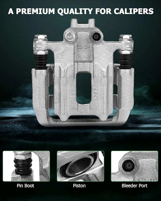SCITOO 19B6887 Disc Brake Caliper Assembly with Bracket Fit For Acura RDX 2013-2018,For Honda Crosstour 2012-2015,For Honda CR-V 2007-2016
