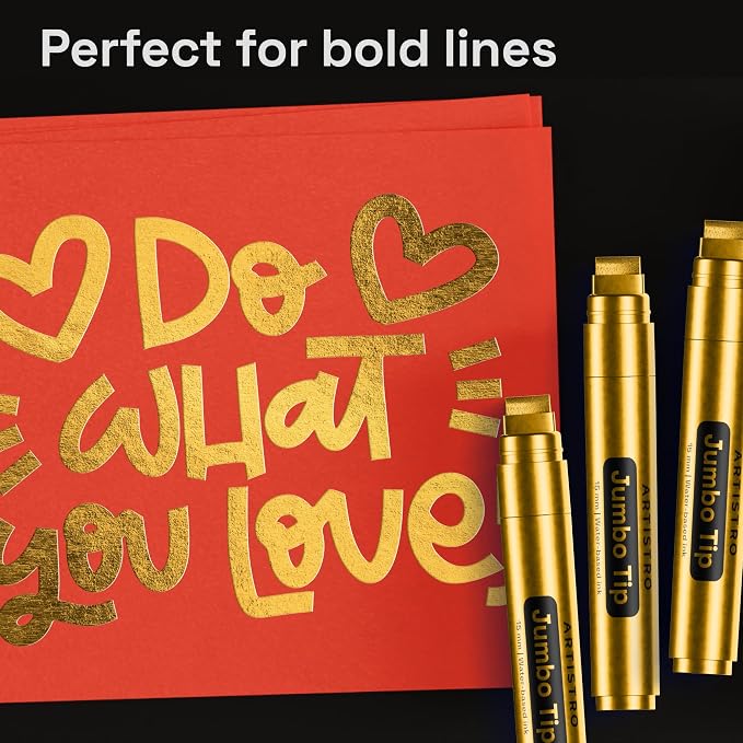 ARTISTRO Gold Paint Pens - Image 5