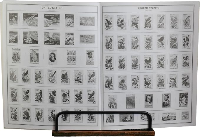 H.E. Harris & Co. USA Patriot Beginner Postage Stamp Album - Image 3