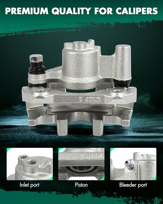 SCITOO 19B2685 19B2684 Rear Left & Right Disc Brake Calipers Assembly w/Bracket For Lexus For ES300 2002-2003,For Lexus For ES330 2004-2006,For Toyota For Camry 2002-2006