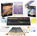 Nicpro 92PCS Acrylic Paint Canvas Set by Nicpro