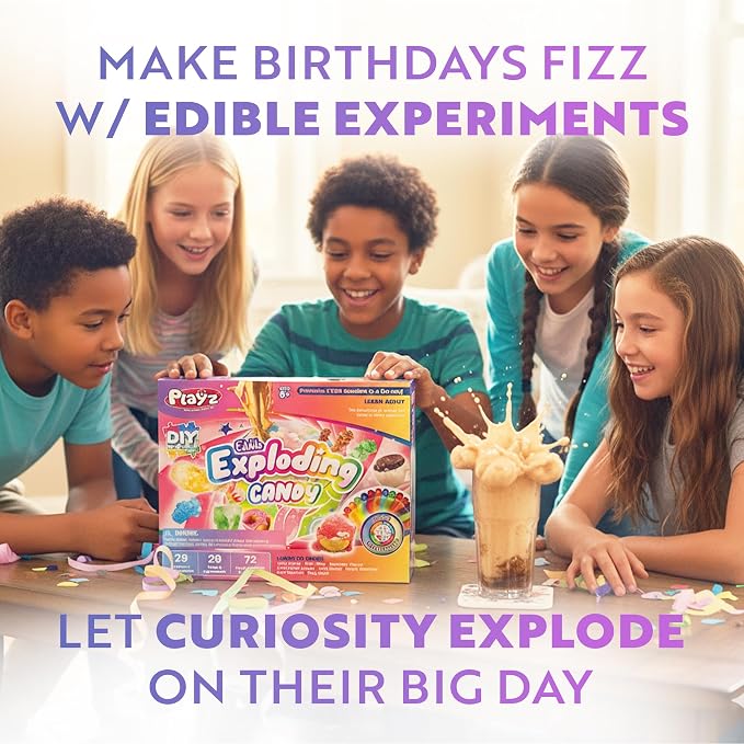 Playz Edible Exploding Candy Making Science Kit - Image 4