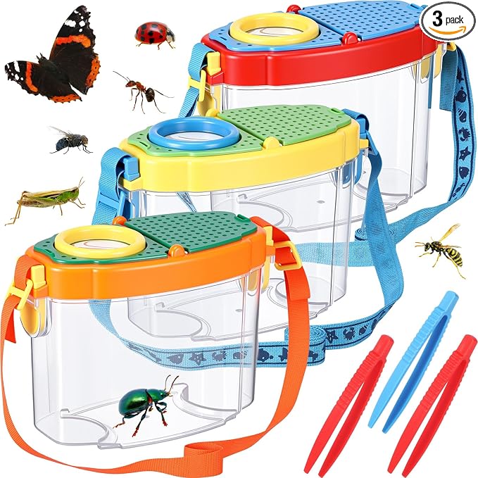 Halloscume 3 Pcs Bug Catchers for Kids Collection Viewer for Kids Critter by Halloscume