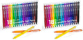 Lineon Erasable Gel Pens, 18 Colors Retractable Fine Point Erasable Pens Clicker by ShuttleArt