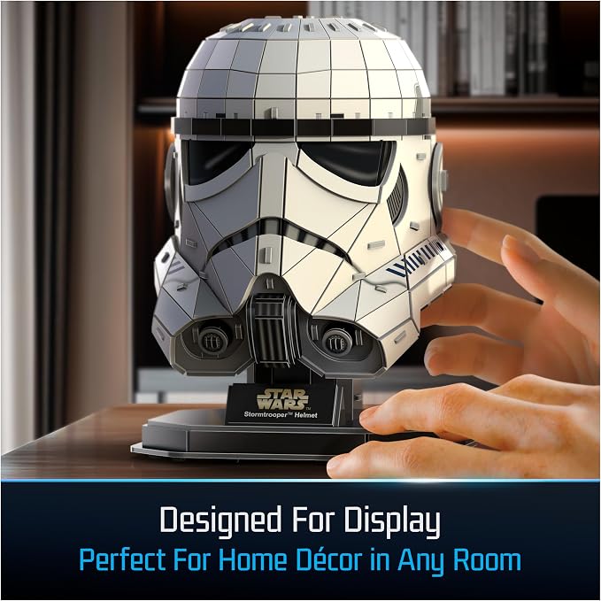 4D Build, Star Wars Stormtrooper Helmet 3D Model Kit - Image 5