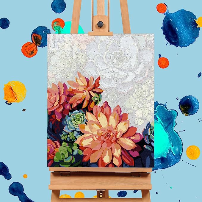 Offito Paint by Numbers Kit for Adults - Image 4