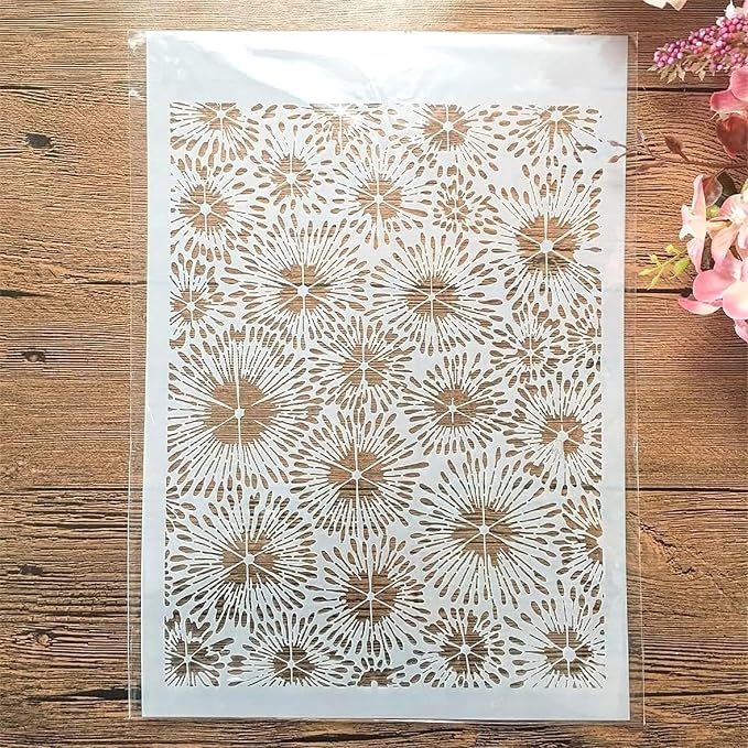 TIAMECH A4 Reusable Firework Stencil by TIAMECH