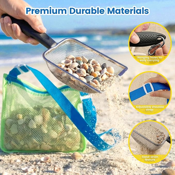 3 otters 2 Pack Beach Mesh Shovel - Image 3