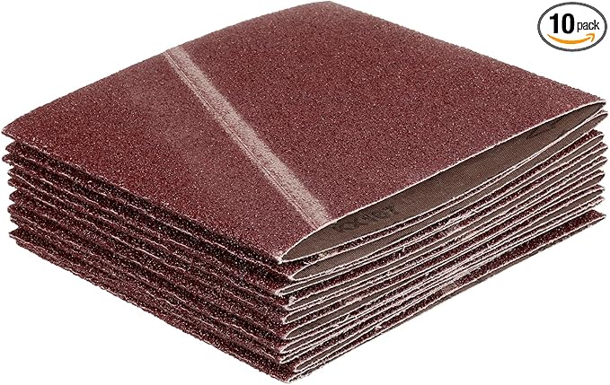 HARFINGTON 8 x 19 Inch Sanding Belts, 10 Pcs 24 Grits Aluminum Oxide Abrasive Belt Sander File Belt for Woodworking, Metal Polishing, Knife Sharpener