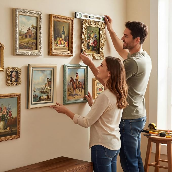 Kathfly 30 Pack Vintage Picture Frames - Image 5