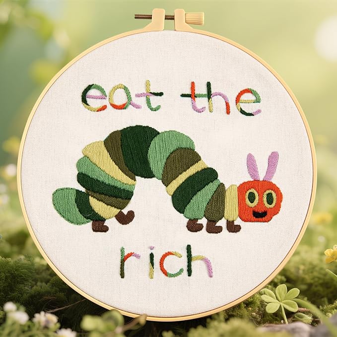 Hungry Caterpillar Embroidery Kits - Image 4