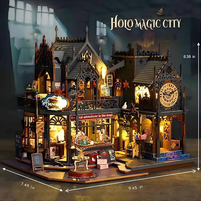 OZJAY Miniature House Kit, Mini House Building Kit - Image 4