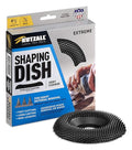 Kutzall Extreme Shaping Dish - Very Coarse, 4-1⁄2" (114.3mm) Dia. X 7⁄8" (22.2mm) Bore - Woodworking Angle Grinder Attachment for DeWalt, Bosch, Milwaukee. Abrasive Tungsten Carbide, DW412X120