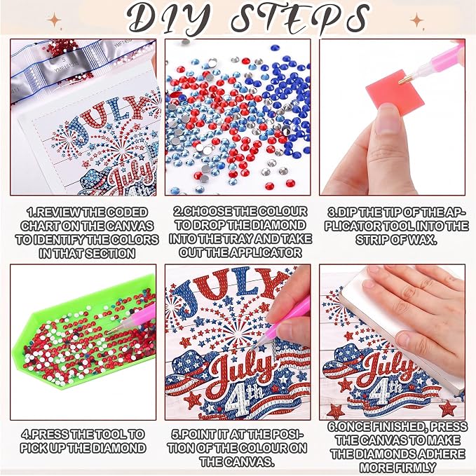 13 Pcs Fall Interchangeable Monthly Diamond Art Kits - Image 3